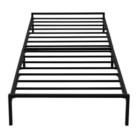 【即日発送＆日時指定可】 スチールパイプ ベッドフレーム シングル パイプベッド スチールベッド すのこベッド パイプベッドフレーム スチールベッドフレーム すのこベッドフレーム 組み立て簡単 工具不要 軽量 コンパクト シングルベッド S