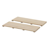 パイン無垢材 オープンラック専用 追加棚板 幅80cm 2枚セット