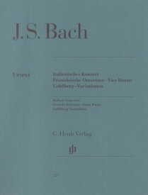 【ヘンレ版】J. S.バッハ イタリア協奏曲 フランス序曲4つのデュエット HN129 / 原典版
