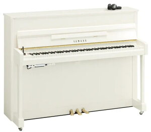 ヤマハ b113PWH-SC3 サイレントピアノ 消音機能付き ナチュラルホワイト 鏡面艶出し 新品 アップライトピアノ ヘッドホン YAMAHA