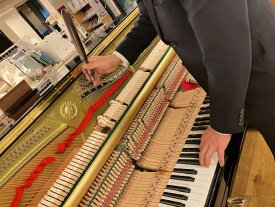 【ピアノ調律】　アップライトピアノ　新規調律