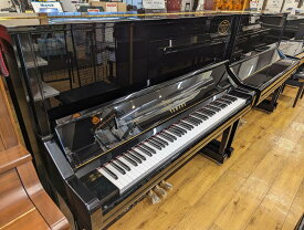 【3年保証】2013年製 ヤマハ YU33SG2 ヘッドホンで使えるサイレント機能付き リニューアルピアノ 中古ピアノ 背の高い131センチ YAMAHA