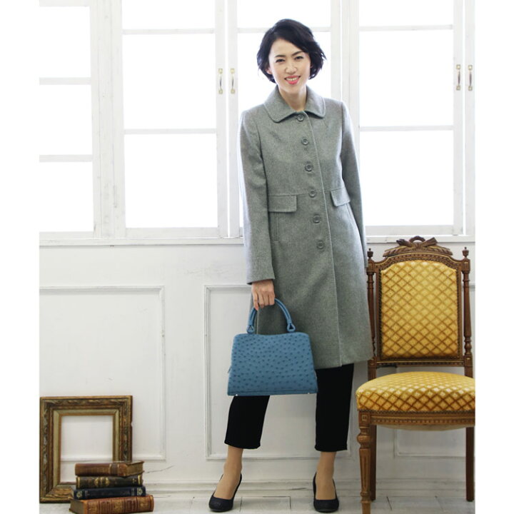 楽天市場】カシミヤ コート レディース ファー 襟付き フォックス  