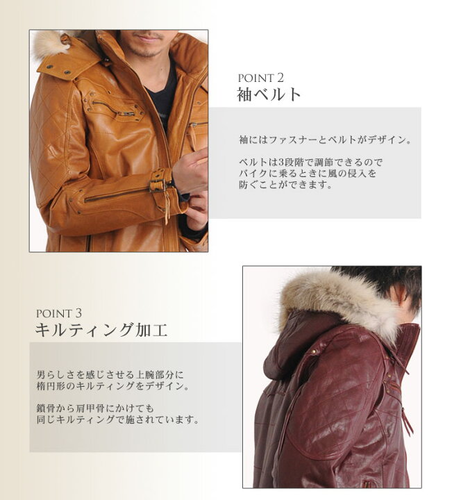 楽天市場】【10%オフクーポン対象】バッファロー レザー ライダース 