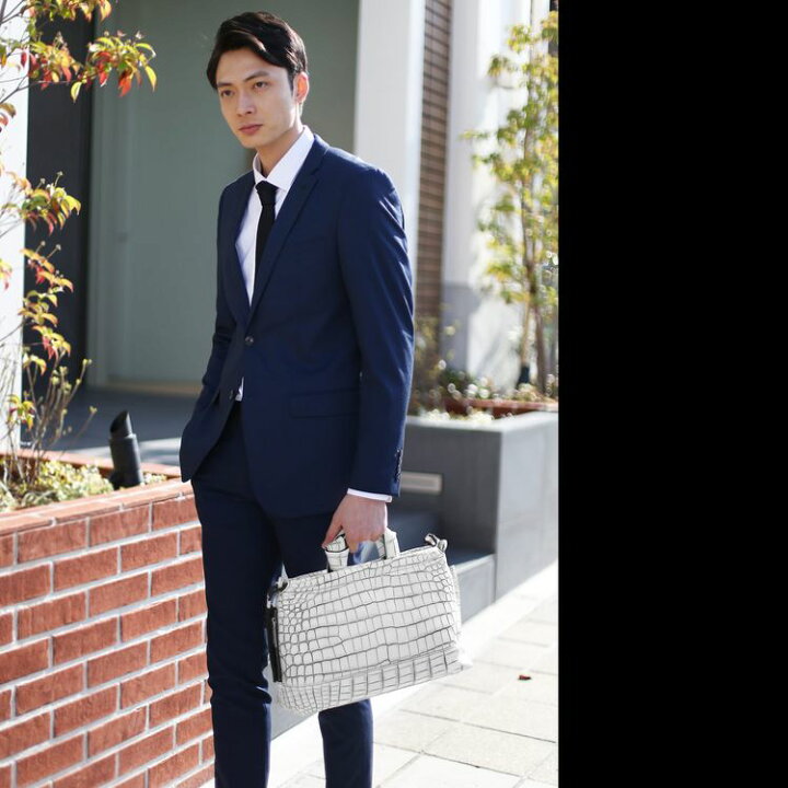 楽天市場】【19%OFFクーポン!】クロコダイル トートバッグ メンズ A4 