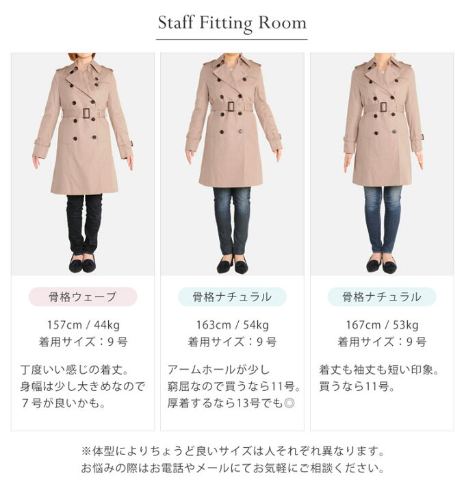 楽天市場】トレンチコート レディース コットン100％ Filomo 