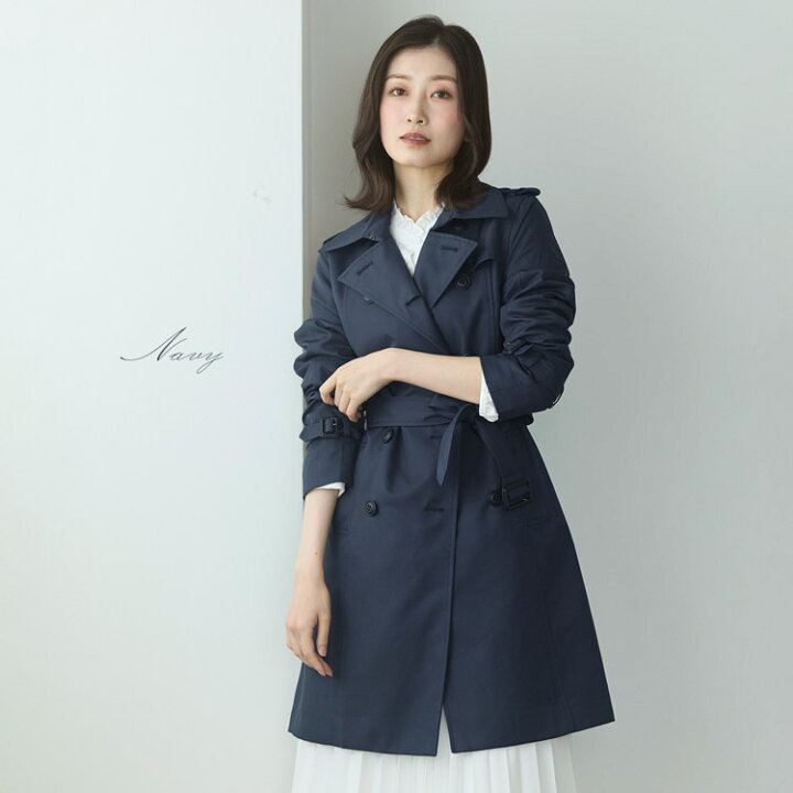 楽天市場】スプリングコート レディース 春 秋 冬 トレンチコート  