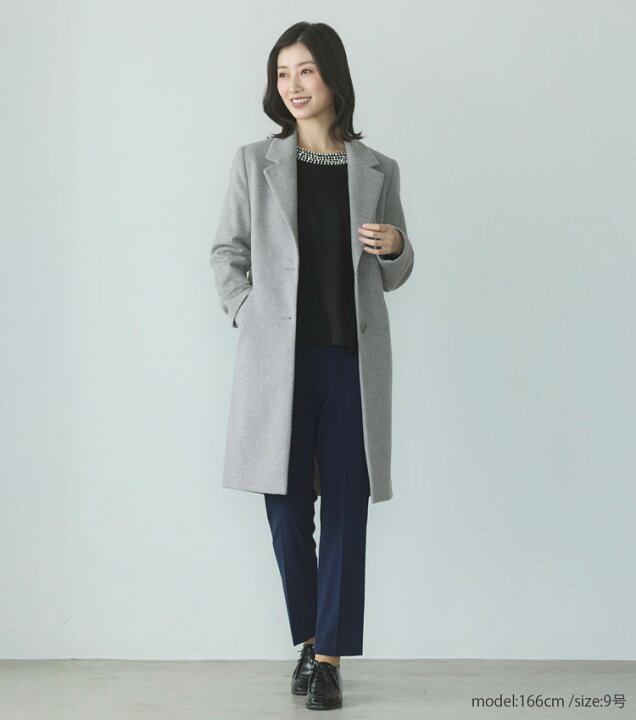 楽天市場】【最大10%offクーポン】Filomo チェスターコート レディース 