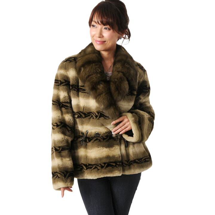 楽天市場】【40%OFFクーポン!】プラクト ミンク ジャケット ロシアン 