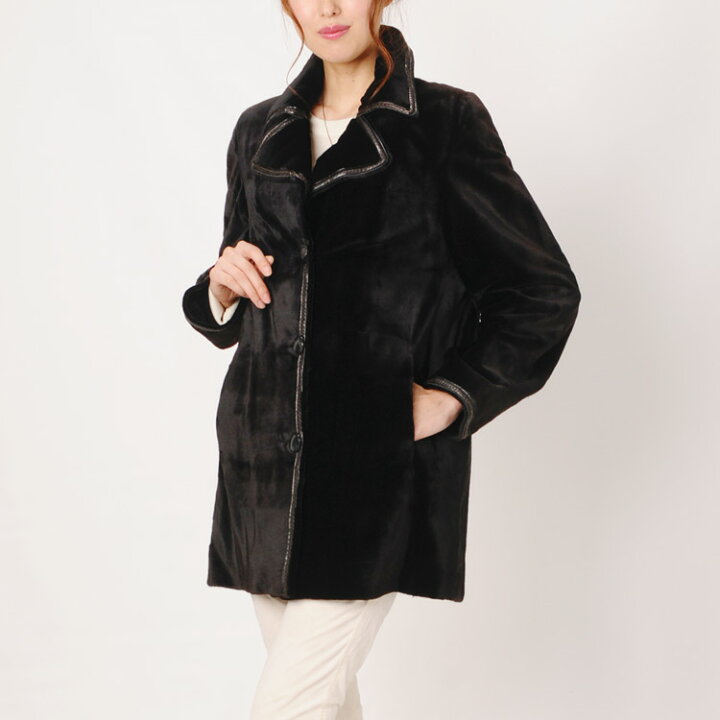 楽天市場】【40%OFFクーポン!】【訳あり】 SAGA ミンク ジャケット 