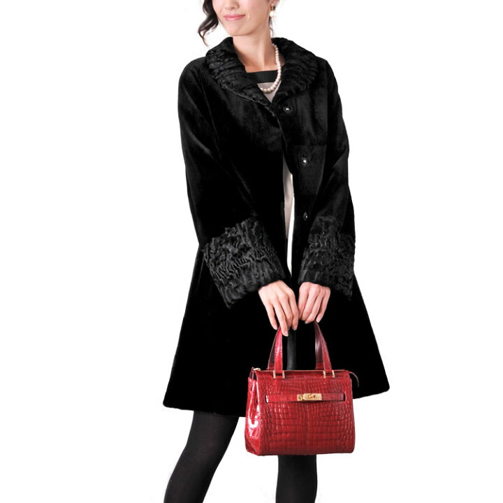 楽天市場】【クーポン対象!】ミンク コート シェアード加工 スワカラ  