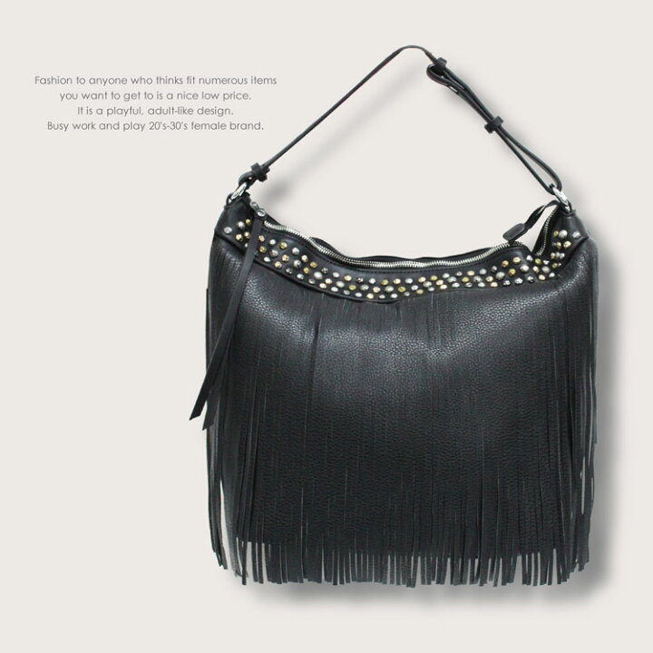 楽天市場】Mia Borsa フリンジバッグ ショルダーバッグ レディース 