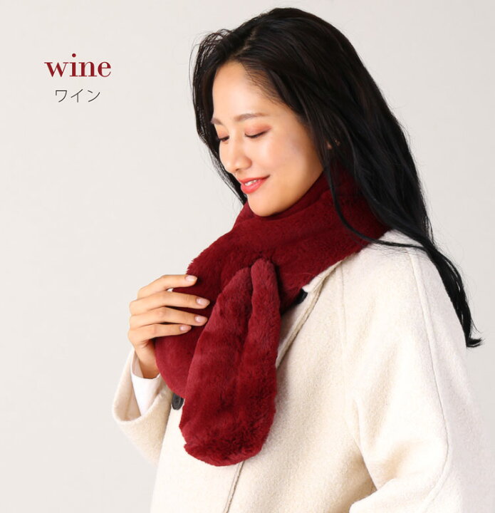 楽天市場】【クーポン発行中!】フェイク ファーマフラー レディース  