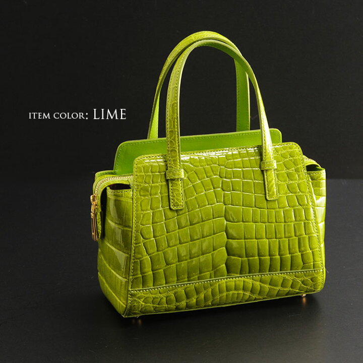 楽天市場】【10％OFFクーポン】クロコダイル ハンドバッグ レディース  