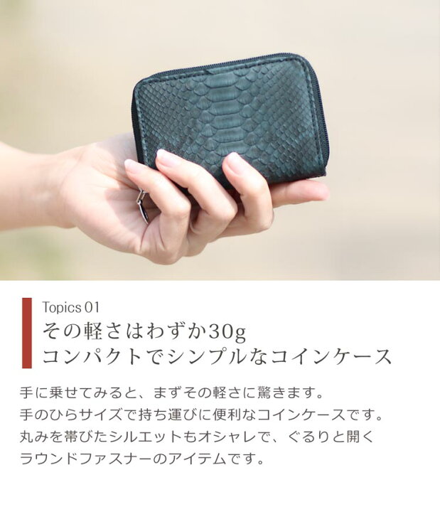 楽天市場】【4h限定20%off】ダイヤモンド パイソン メンズ 小銭入れ 