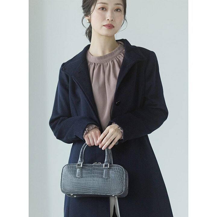 楽天市場】コート カシミヤ 100% レディース スタンドカラー Filomo  