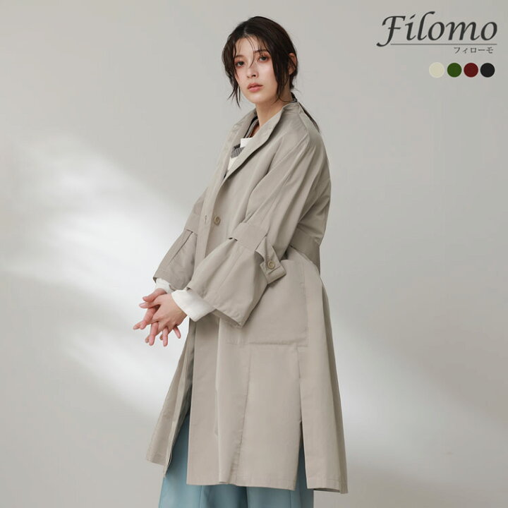 楽天市場】ライナー付き コート ロング丈 春アウター 春コート  