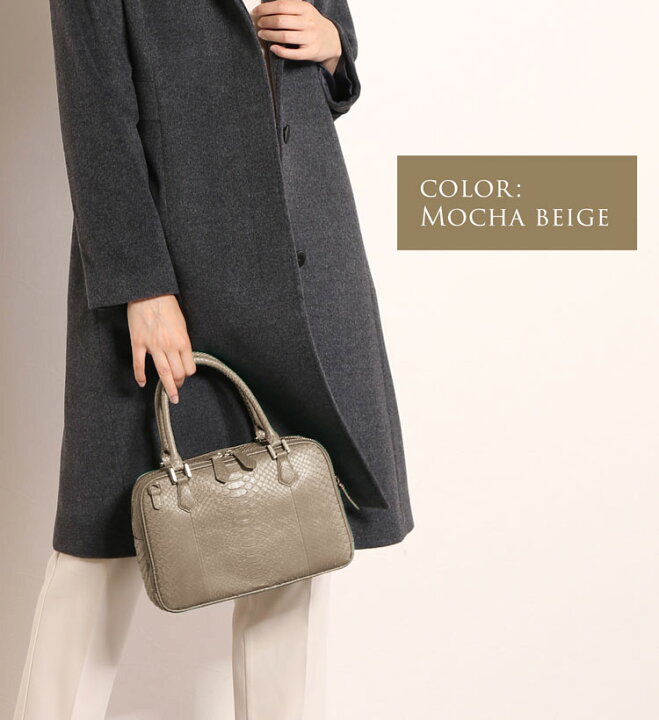 楽天市場】ハンドバッグ レディース ダイヤモンド パイソン バッグ 