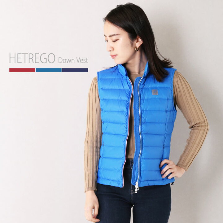 楽天市場】【スーパーSALE】HETREGO ダウンベスト レディース ベスト 