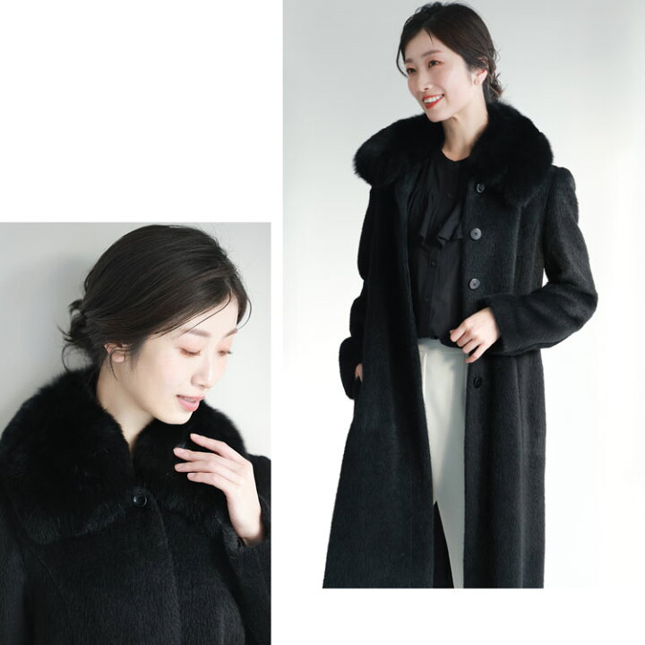 楽天市場】【クーポン対象】アルパカ コート ロングコート レディース  