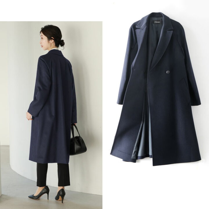 楽天市場】【5%OFFクーポン!】ロング チェスターコート レディース  