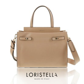 【24h限定10%off】バッグ レディース ハンドバッグ 通勤 a5 ブランド LORISTELLA ロリステッラ 2way ショルダー 斜めがけ 肩掛け 本革 牛革 イタリア製 きれいめ 卒業式 入学式 ギフト プレゼント 4FB (07000402r)