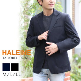 【4h限定20%off】テーラード ジャケット メンズ 2つボタン ビジネス カジュアル 撥水 加工 秋 冬 HALEINE アレンヌ 中綿 ストレッチ パワーネット 軽量 保温性 Comfortemp コンフォテンプ アウター 男性 ギフト プレゼント 6F (08000202r)