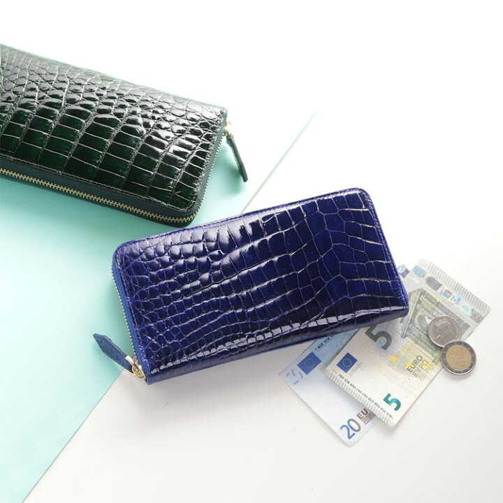 楽天市場】doob London クロコダイル メンズ 長財布 ラウンド 
