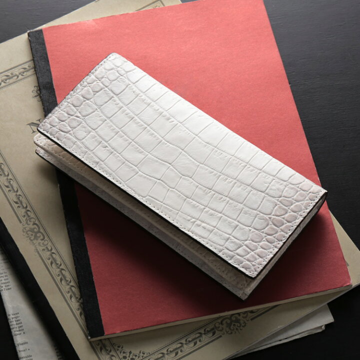 楽天市場】ヒマラヤ クロコダイル 長財布 レディース 一枚革 センター  