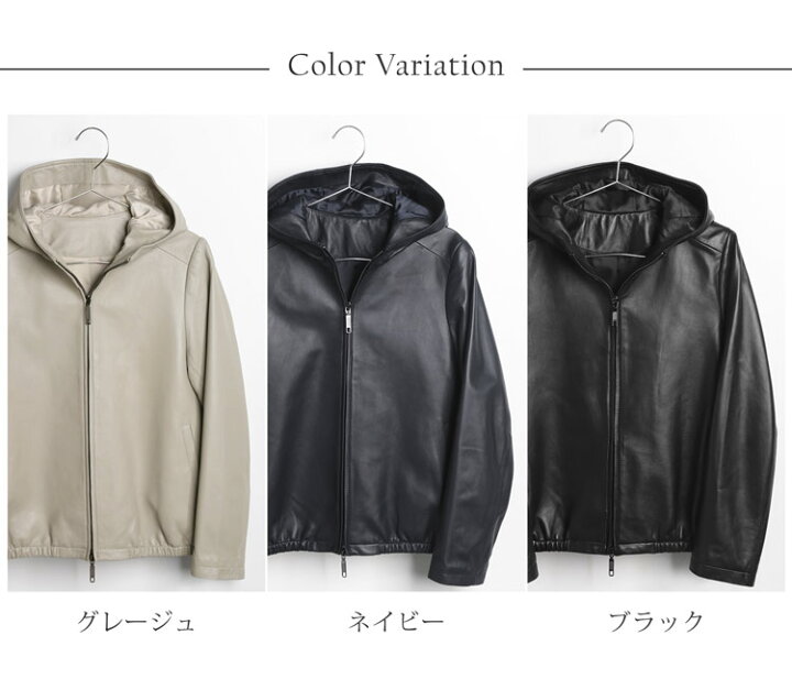 楽天市場】レザー パーカー レディース フード付き ジャケット Filomo 