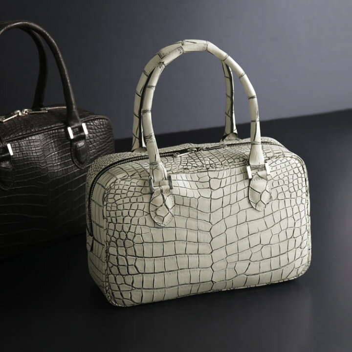 楽天市場】【クーポン対象】クロコダイル ハンドバッグ レディース  