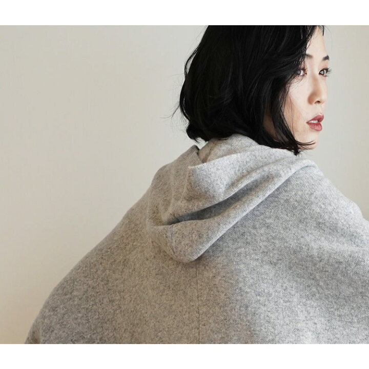楽天市場】ケープ ニット ポンチョ コート マント レディース カシミヤ  