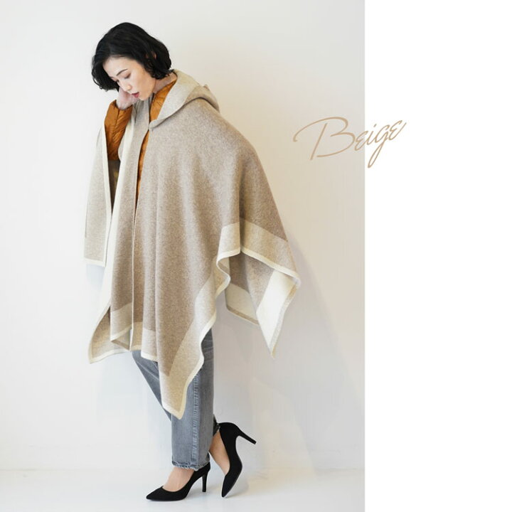 楽天市場】【2000円OFFクーポン】ケープ ニット ポンチョ コート 