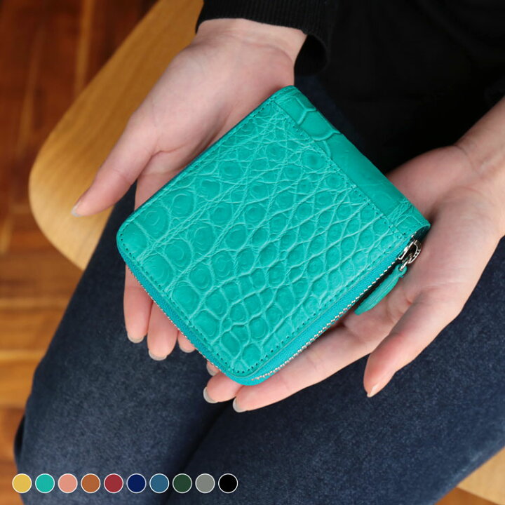 楽天市場】【クーポン対象!】クロコダイル ラウンドファスナー 二  