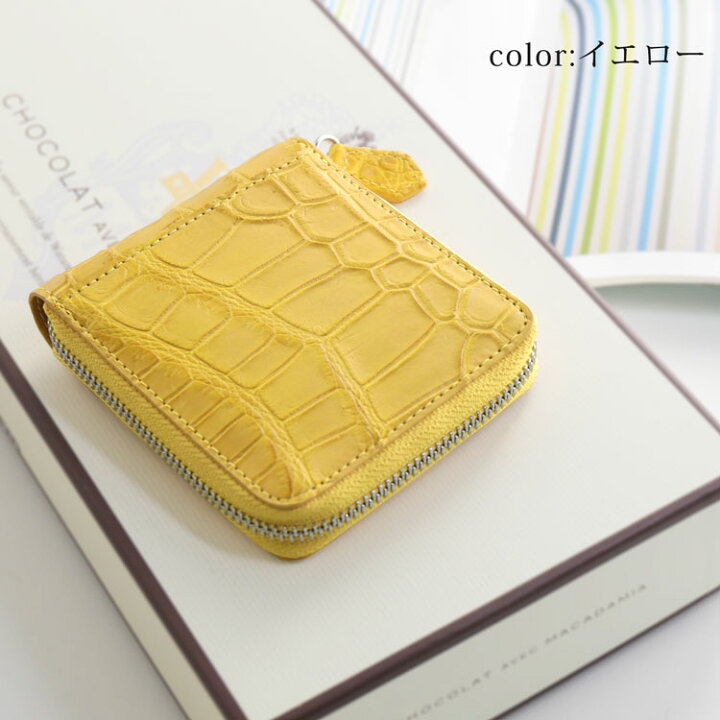 楽天市場】【クーポン対象!】クロコダイル ラウンドファスナー 二  