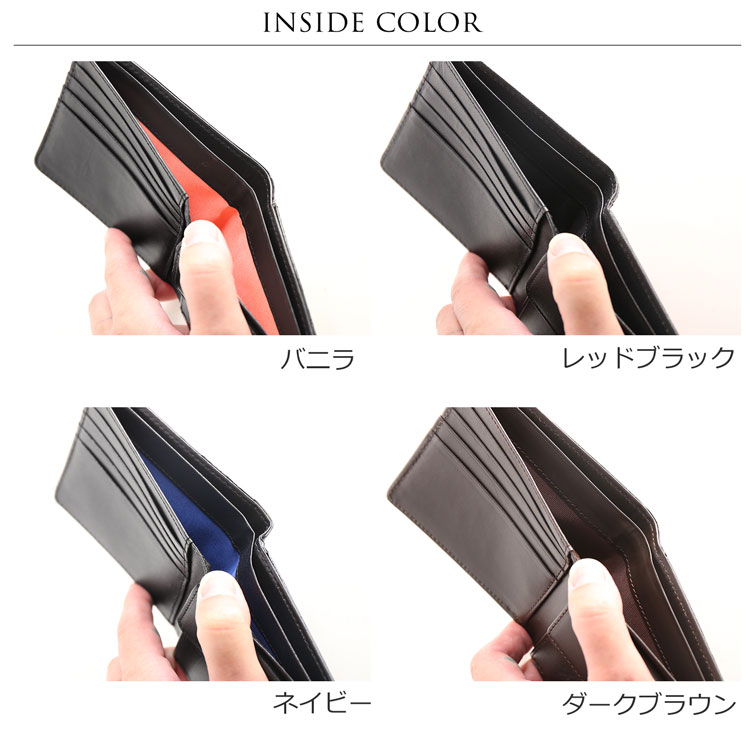 楽天市場】クロコダイル 二つ 折り財布 日本製 メンズ マット/目地染め
