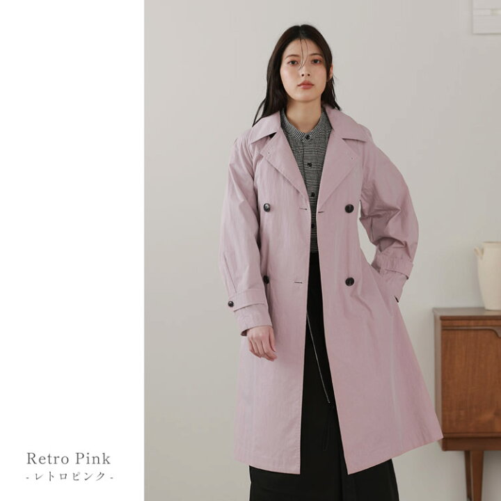 楽天市場】【クーポン対象】トレンチコート ロング レディース  