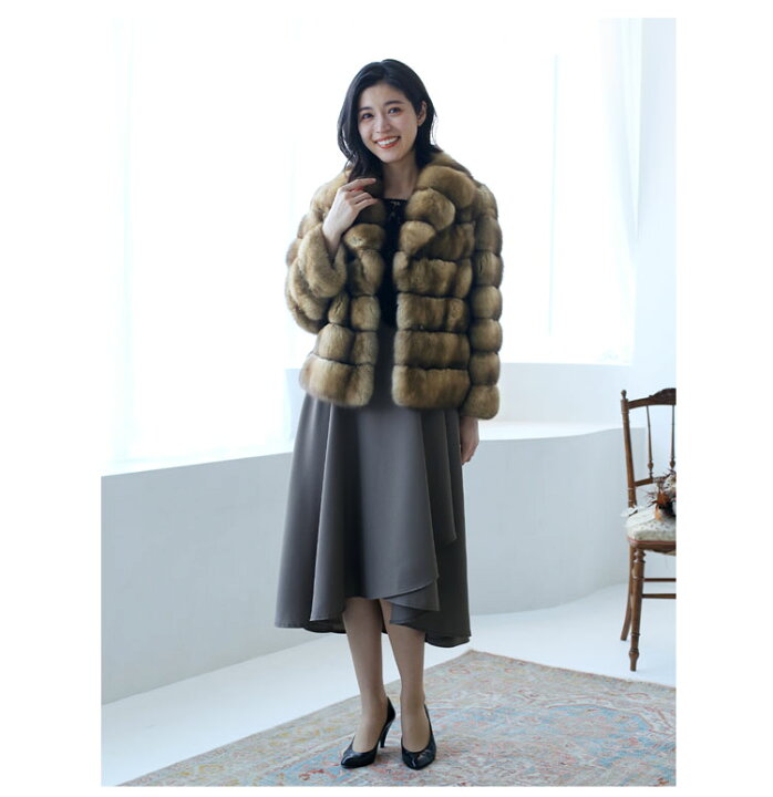 楽天市場】【受注生産】 ロシアンセーブル セーブルコート ファー  
