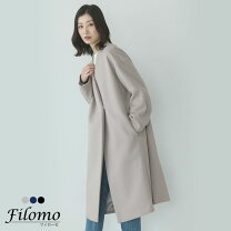 楽天市場】カシミヤ 黒 コートの通販 