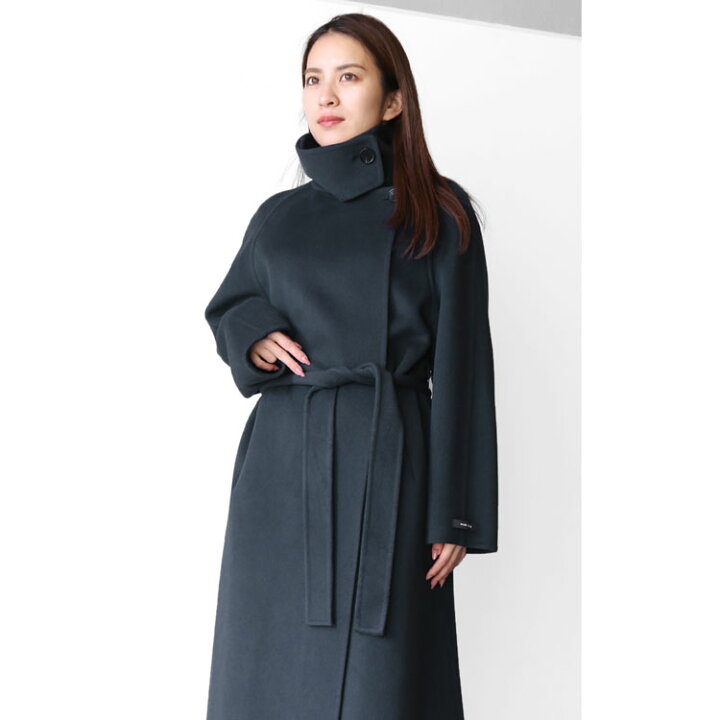 最終価格ルネカシミヤ混コート 