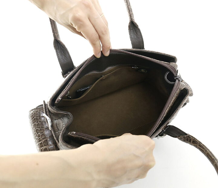 楽天市場】【1点限り】【アウトレット】クロコダイル バッグ センター  