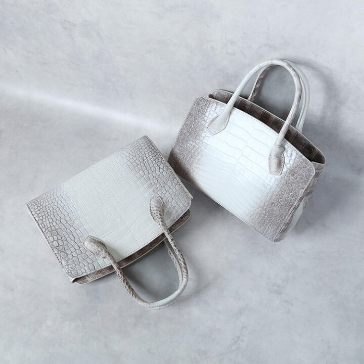 楽天市場】ヒマラヤ クロコダイル ハンドバッグ ミニバッグ センター  