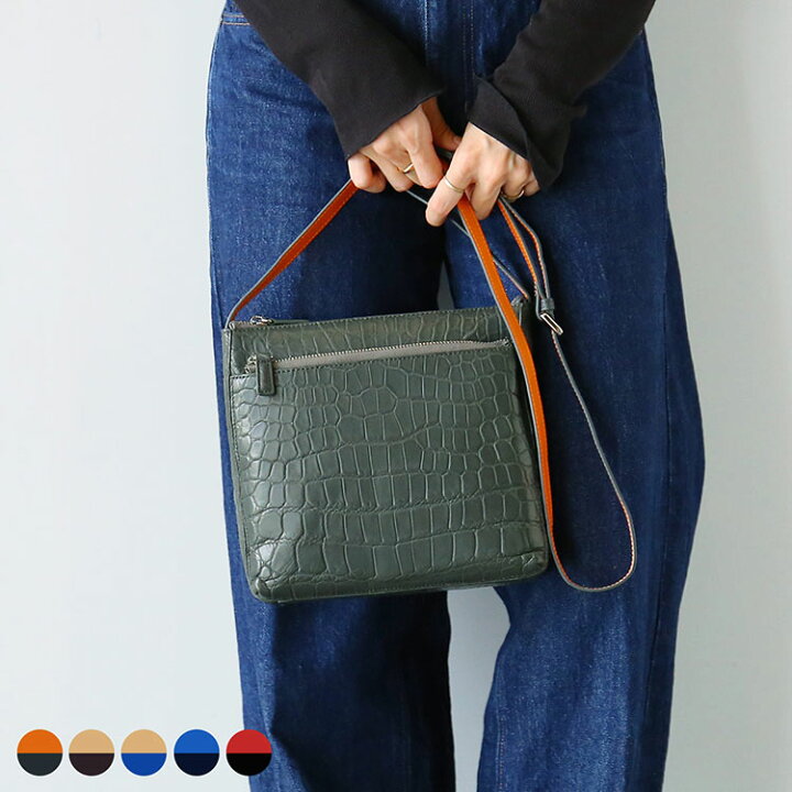 楽天市場】【10％オフクーポン】クロコダイル ショルダー バッグ バイ  