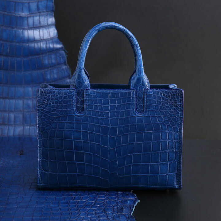 楽天市場】藍染め クロコダイル メンズ トートバッグ 日本製 横幅30cm  