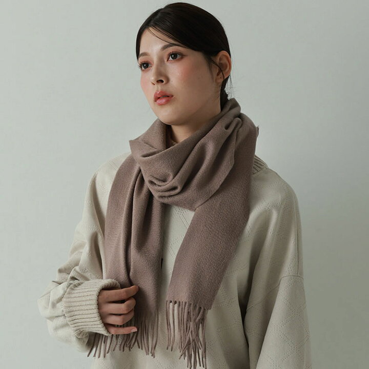 楽天市場】カシミヤ マフラー レディース カシミヤ100% カシミヤ 