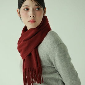 【5%offクーポン】カシミヤ マフラー レディース カシミヤ100% カシミヤマフラー 【ネコポスで送料無料】 【名入れ刺繍可能】 レディースマフラー メンズ 厚手 無地 チェック 秋 冬 母 女性 ブランド ギフト プレゼント 24色 7F (02000014r)