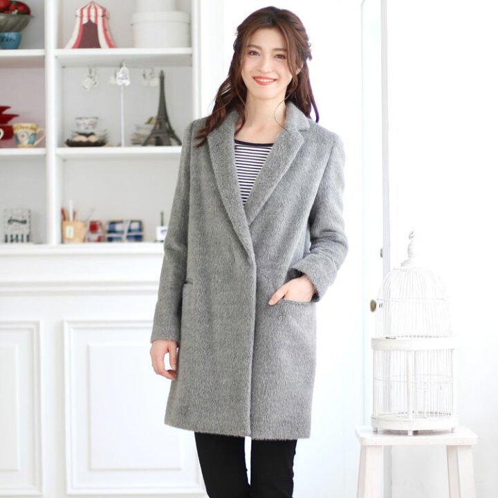 楽天市場】チェスターコート レディース スーリー アルパカ 日本製 春  