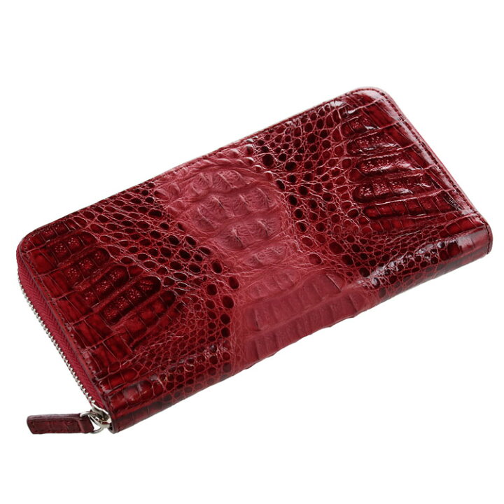 楽天市場】【クーポン対象!】カイマン 長財布 ラウンド ファスナー  