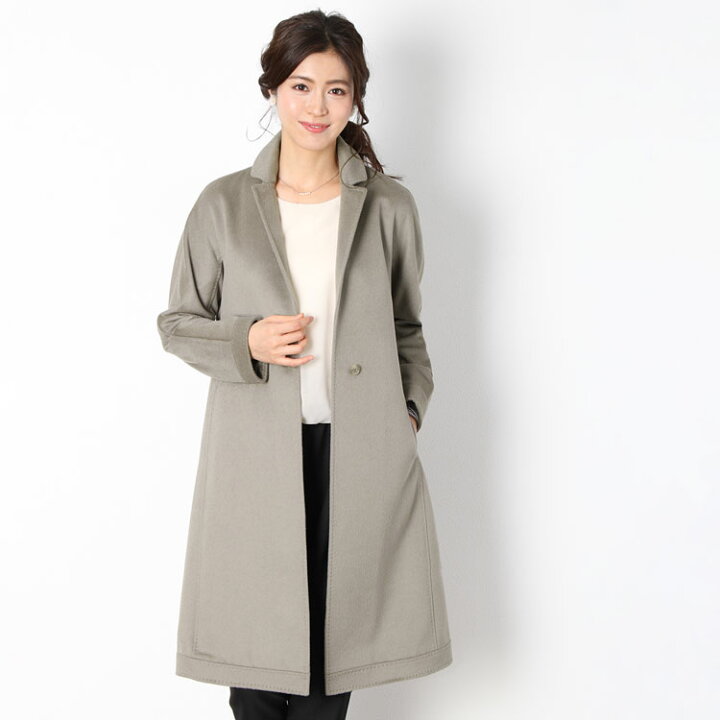 楽天市場】Filomo アンゴラ ウール チェスターコート ベルト付き 99cm  