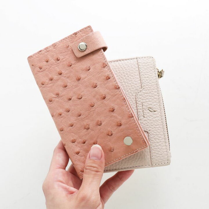 楽天市場】カードケース 本革 オーストリッチ レディース 大容量 20枚  